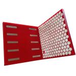 Polyurethane Ceramic Conveyor Chute Liners Steel Backed Wear Resistant Lining