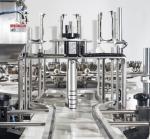 Double Channel Feeding Machine Cans Tinplate Plastic Can Food Filling Machine