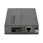 PoE Media Converter Fast Ethernet Singlemode Fiber 30W Budget Unmanaged DC48V