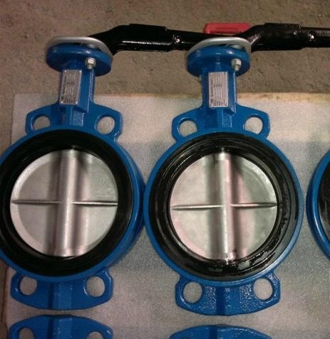 Veyron Wafer style ductile cast irondn150 manual butterfly valve