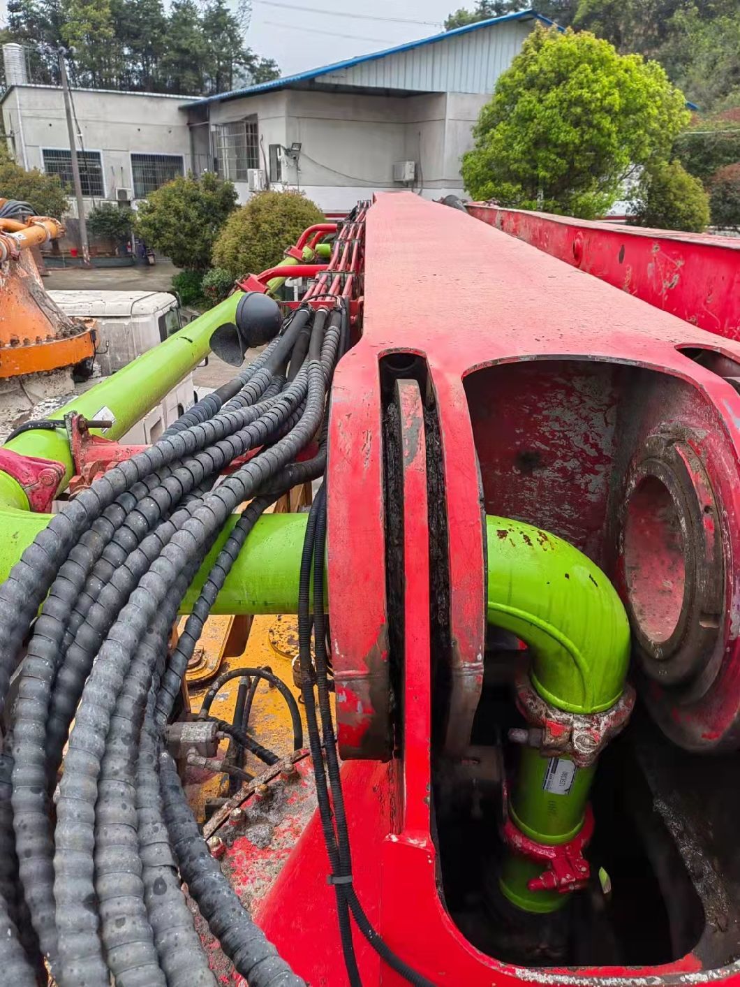 High Quality 2011 Used Concrete Boom Pump 43m