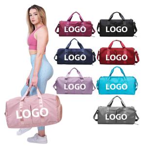 Wholesale Fashion Personalized Waterproof Carry-On Luggage Overnight Weekender Bag Leisure Gym Tote Duffel Sport Bag For Ladies from china suppliers