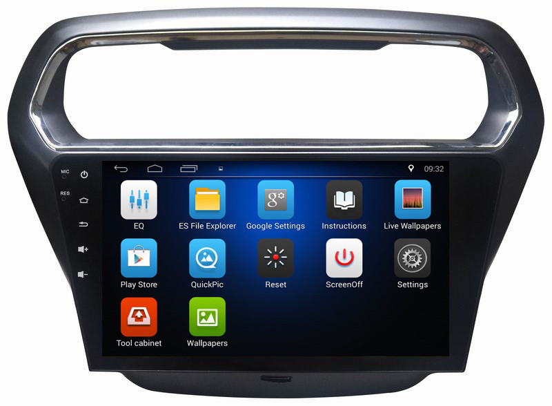 Ouchuangbo car radio touch screen android 8.1 system for Ford Escort with BT USB wifi gps nav SWC music output
