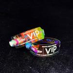 Supplier Wholesale Waterproof Shiny Wristband Custom Words Party Gift Park Event