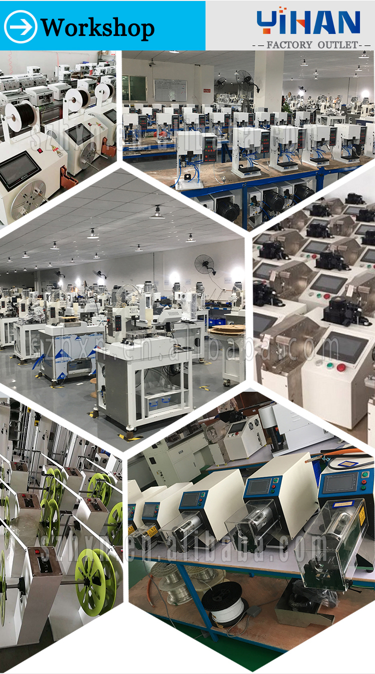 High Productivity Multifunctional Double Head Terminal Machine for Automatic Operation