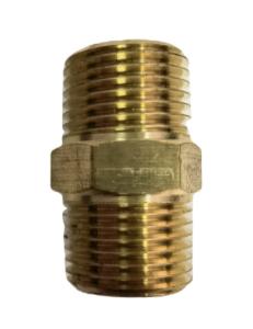 Wholesale 1/2 Male NPT *1/2 Male Npt Brass Hex Nipples Equal Brass Pipe Adapter from china suppliers