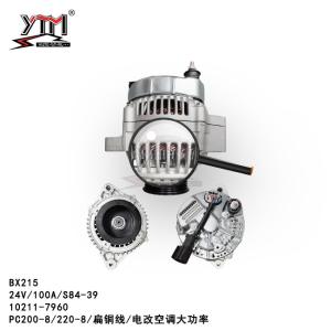 Wholesale 10211-7960 Electric Air Condition Auto Alternator For Komatsu BX215 PC200-8 PC220-8 S84-39 from china suppliers