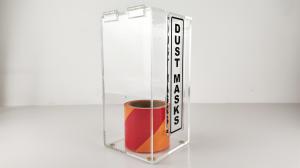 China 3-7 Days Delivery Customized Acrylic Containers Transparent Color on sale