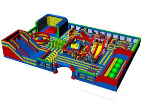 Wholesale Giant Avengers Theme Inflatable Theme Park Fire - Retardant UV Protected from china suppliers