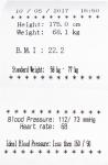 Coin medical height weight scales with blood pressure and pluse for pharmacy