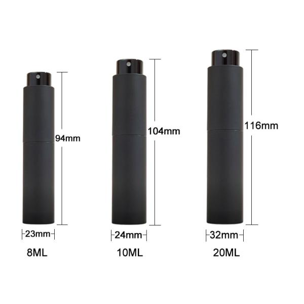 8ml 10ml 20ml Empty Refillable Travel Private Label Marble Plastic Packaging for Perfumes Atomizer