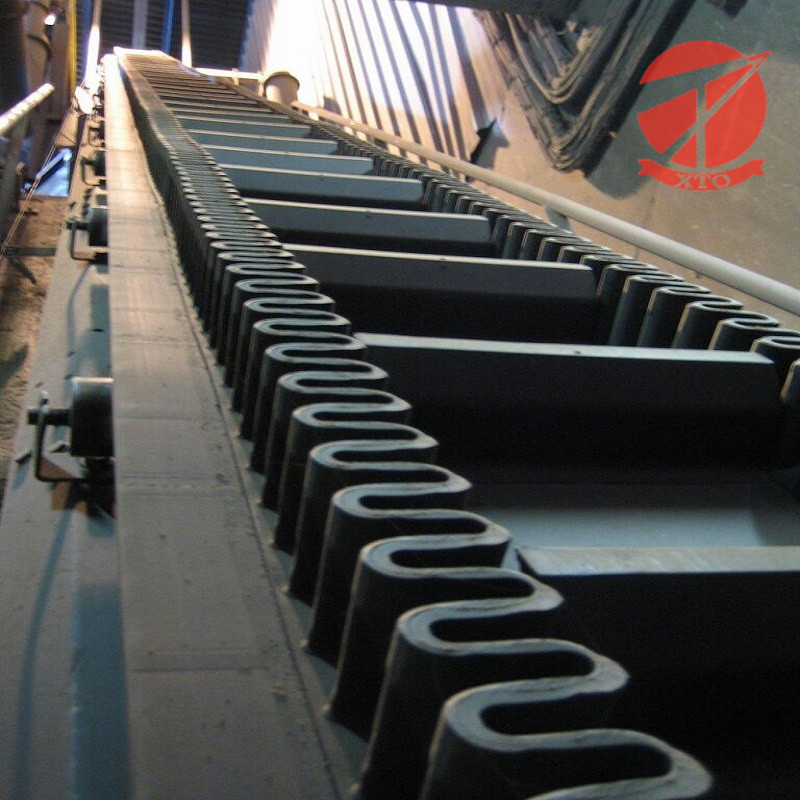 TC75 Rubber Steel Cord Corrugated Sidewall Conveyor Belt