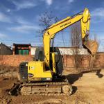 Korea Made Second Hand Hyundai 80-7 Excavator 8 Ton Small Size