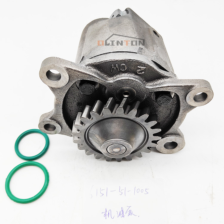 Construction Works WA470 PC400-7 Oil Pump 6D125 Engine Parts Oil Pump Assy 6151-51-1005