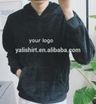 Casual Wear Soft Mens Sherpa Jacket Boys Fleece Lined Hoodie Moisture Wicking