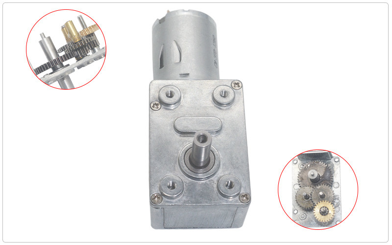 JGY370 DC Gear Motor 6V 12V 24V Speed Reduce 6/10/18/40/90/150/210rpm PWM Controller Reverse Metal Gearbox Motor