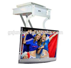 Wholesale Portable Tv Mount Stand Ceiling Tv Automatic Flip Electric Height Adjustable Tv Stand Ceiling Mount Tv Bracket Swivel from china suppliers