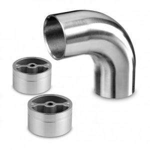 Wholesale Stainless Steel Wood Handrail Connectors Brushed / Polished Type Available from china suppliers