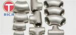 ASME B16.9 Stainless Steel Reducing Tee Equal Tee Pipe Fitting SCH5