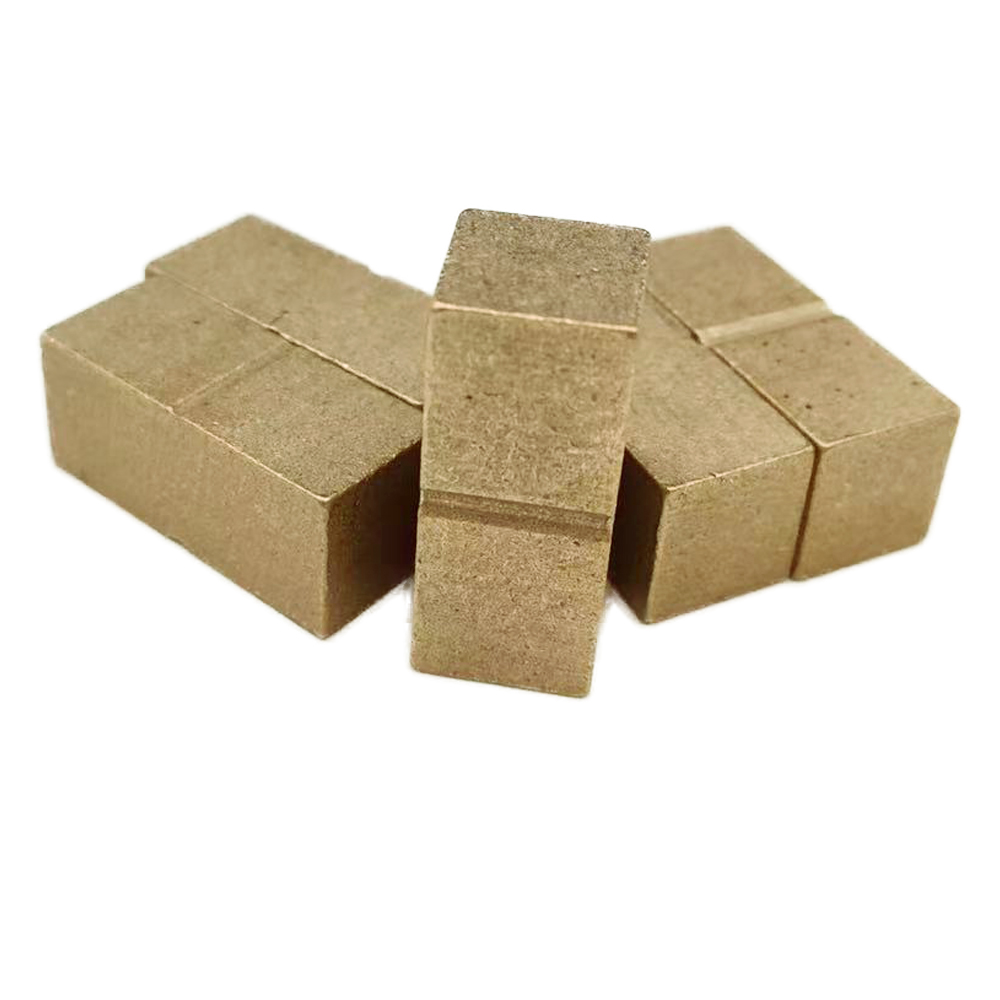 Mexico Market Mainly Used Beige Travertine Marble Diamond Circular Saw Blade Segments
