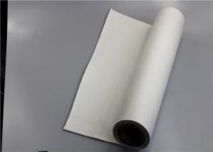 Wholesale White Polyester Filter Material Excellent Tear Resistance Flawless Finish Soft Texture from china suppliers