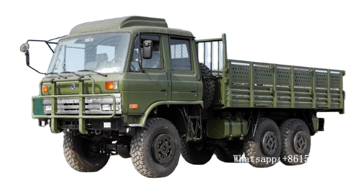 6x6 Dongfeng Off Road Diesel Truck With Tent EQ2102N 6 Wheel Automatic AWD Cargo Van