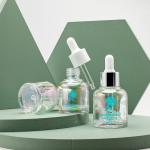 30ml Cosmetic packaging Essential Oil Bottles Round Skin Care Serum Bottles