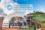 Factory Wholesale Luxury Steel Dome Tent House Igloo Geodesic Domes Camping For