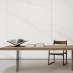 Easy Clean White Porcelain Tiles Stain Resistant for Homes Living Room Dining