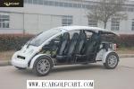 4 Seater Electric Utility Vehicle Golf Carts With Fiberglass Material , EEC