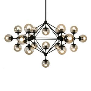 Wholesale 5,10,15,21 head bulbs DNA bubble glass ball pendant light magic bean pendant light from china suppliers