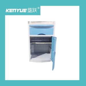 Wholesale Hospital specific ABS material blue bedside cabinet Ward bedside cabinet from china suppliers