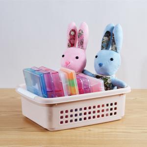 Wholesale Makeup Plastic Basket Organizer for Kitchen Sundry Kindergarten from china suppliers