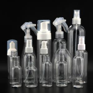 Wholesale Wholesale 40ml 50ml 60ml 70ml 100ml 200ml 250ml 300ml 400ml 500ml alcohol pet bottle sanitizer gel plastic spray bottle from china suppliers