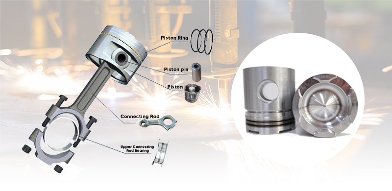 Diesel engine QSM11 engine piston 4059948 4024941 3103753 3103752 4089865 4955348