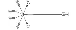 Wholesale ATM Spare Parts NCR 445-0775666 Harness Interlock Adapter from china suppliers