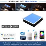 75W LED Fake Skylight Light Orientation 30 Degree Cct 2200K-7500K for Versatile