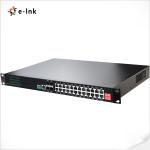 Industrial L2+ Rackmount 24-Port 10/100/1000T 802.3at PoE + 4-Port 1000X SFP