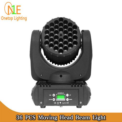 Hotsale 36pcs x 3w beam led dj light CREE LED beam moving head light for DJ