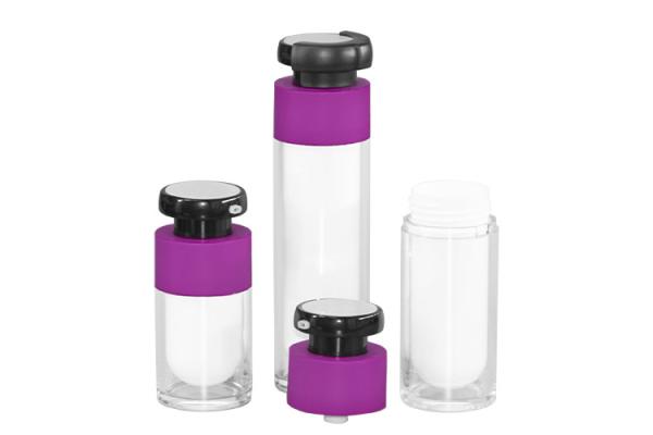 15ml/30ml/50ml AS Airless Lotion Bottle Skin Care Packaging Customized Surface