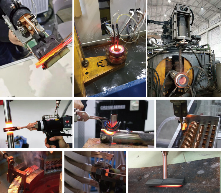 Manual Control Induction Heating Power Supply 60Hz High Frequency Heating Machine