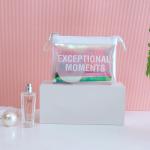 Waterproof Portable Toiletry Travel Holographic TPU Cosmetic Pouch Bag
