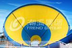 Water Park Equipment Adult Large Water Slide 4 Persons Riding
