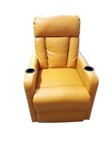 Wholesale Yellow Color Theater Seating Sofa GB8-05 Row LED Lightwith Cup Holder from china suppliers