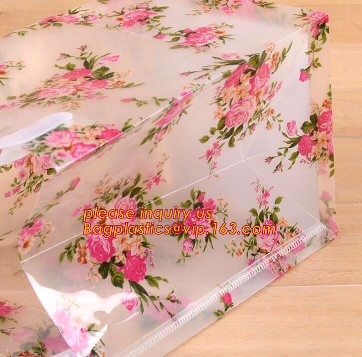 Wholesale Die Cut Handle Eco-Friendly Custom Design Shopping Gravure Printing Groceries Plastic Bags With Logo bagease