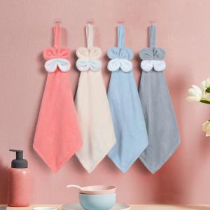 Wholesale Bathroom Microfiber Cartoon Printed Hand Towel Children from china suppliers
