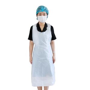 Wholesale Customized Disposable Plastic Aprons Waterproof Kitchen Apron PE Apron from china suppliers