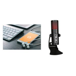 Wholesale Lightweight 5V USB 2.0 Karaoke Singing Mic 170mmx47.5mm from china suppliers