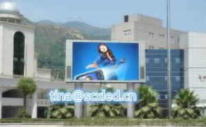 Wholesale High Brightness Good Heat dissipation Outdoor Advertising P10 Led Screens Full Color from china suppliers