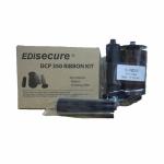 Original DIC10580 YMCKO Color Ribbon Kit 250 Images per Roll for DCP 350 ID Card
